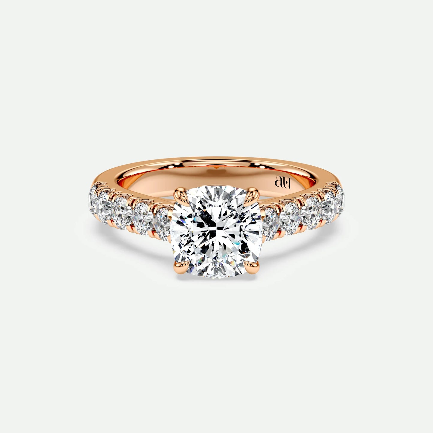 Cushion - Silver (Rose Gold)