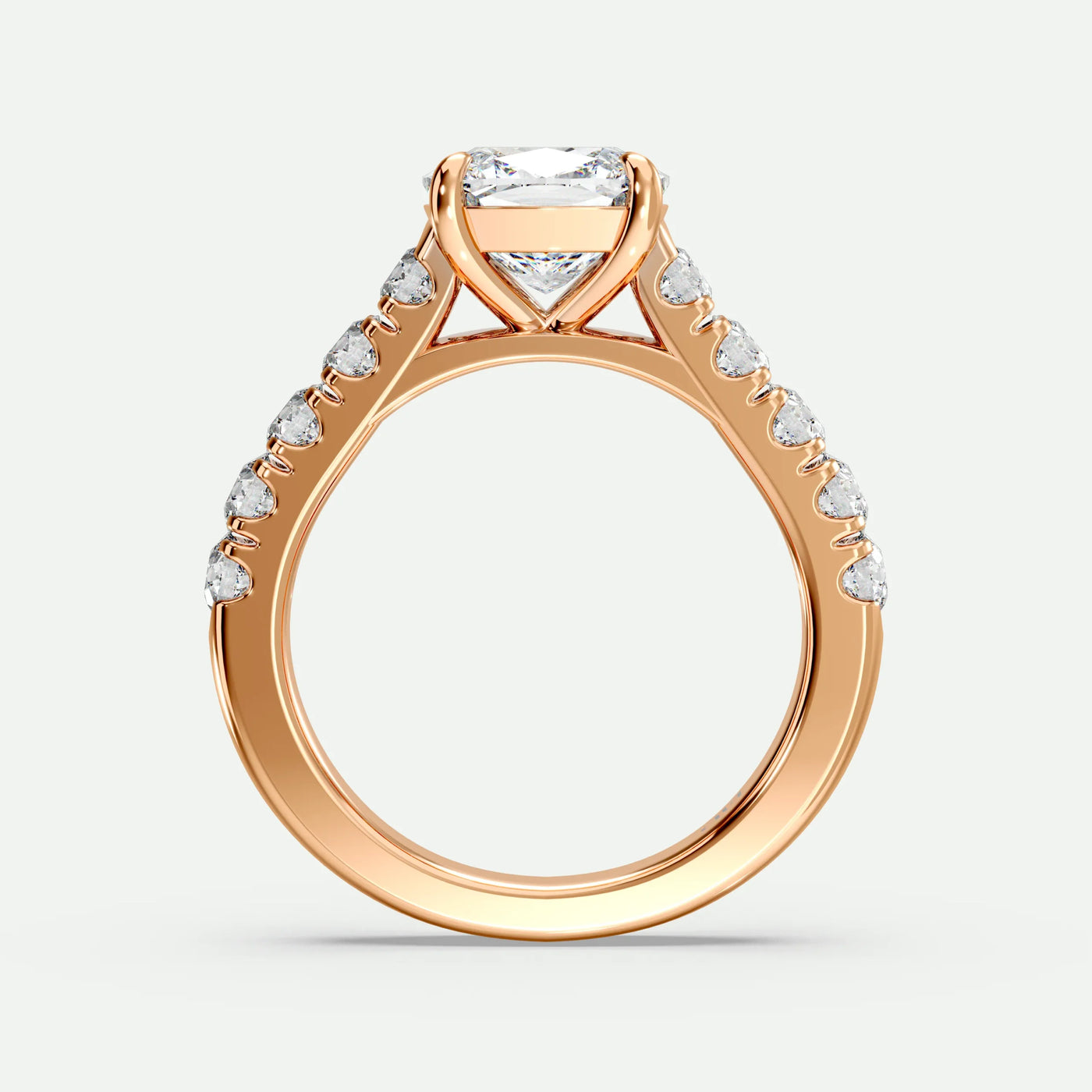 Cushion - Silver (Rose Gold)