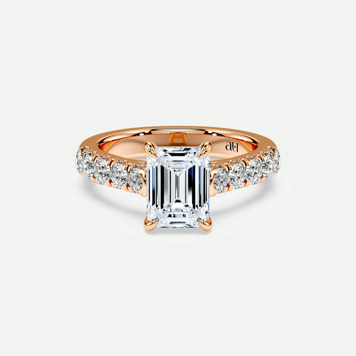 Emerald - Silver (Rose Gold)
