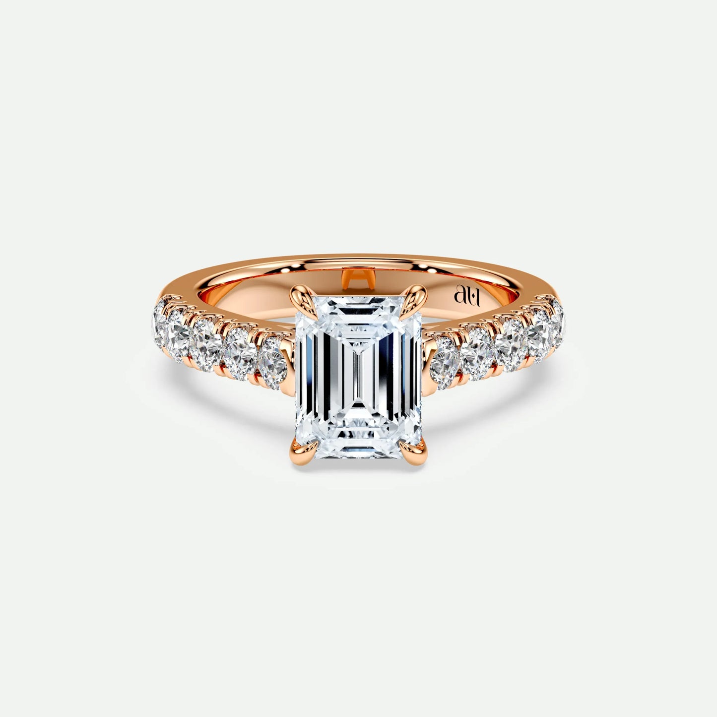 Emerald - Silver (Rose Gold)
