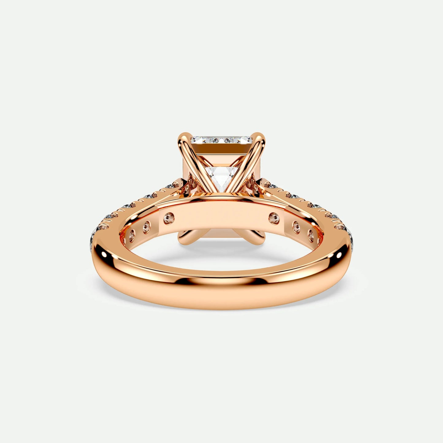 Emerald - Silver (Rose Gold)