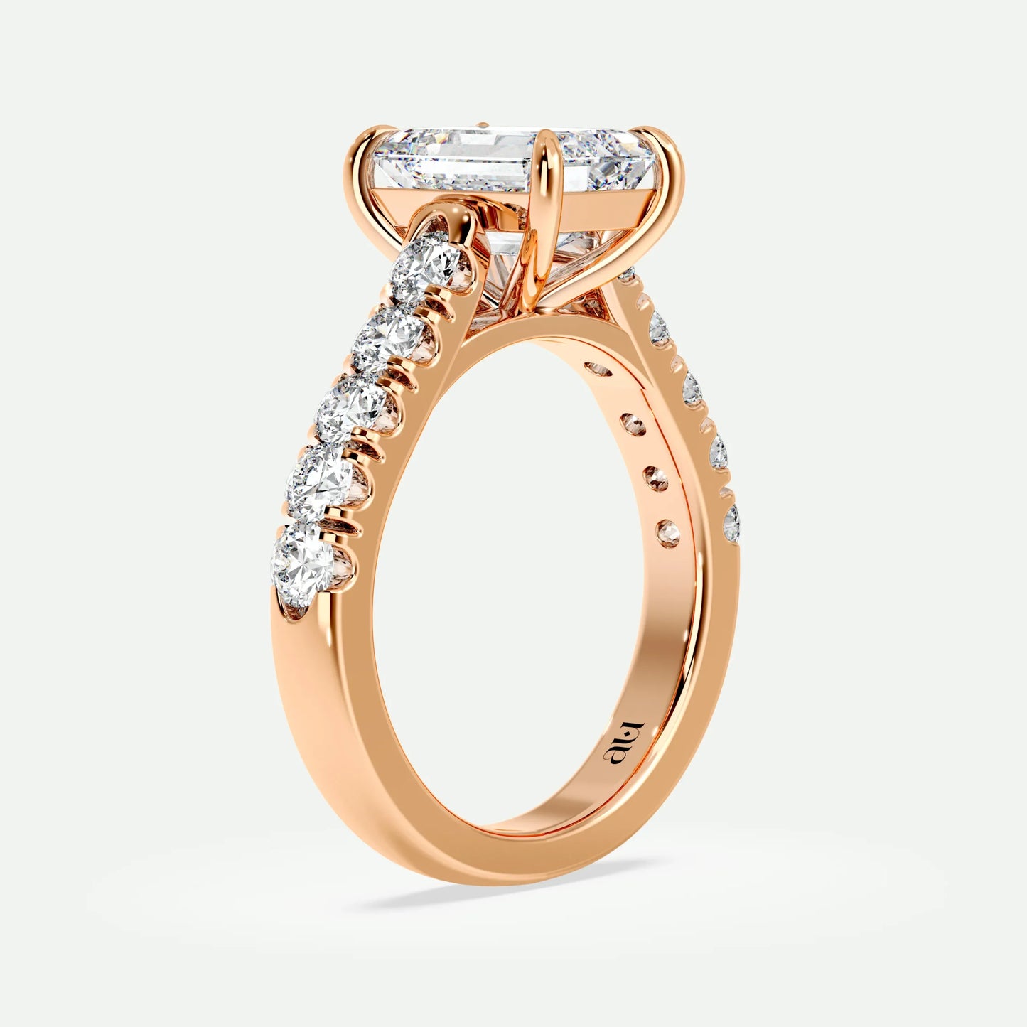 Emerald - Silver (Rose Gold)