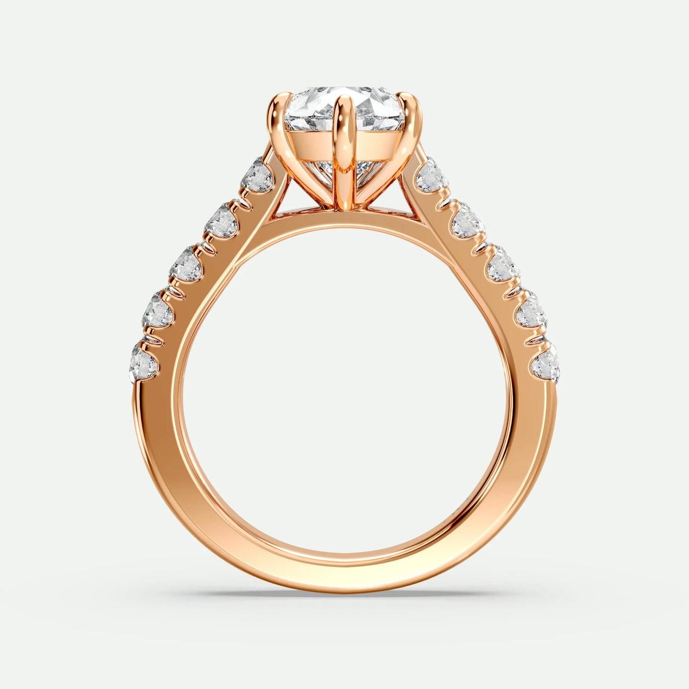 Pear - Silver (Rose Gold)