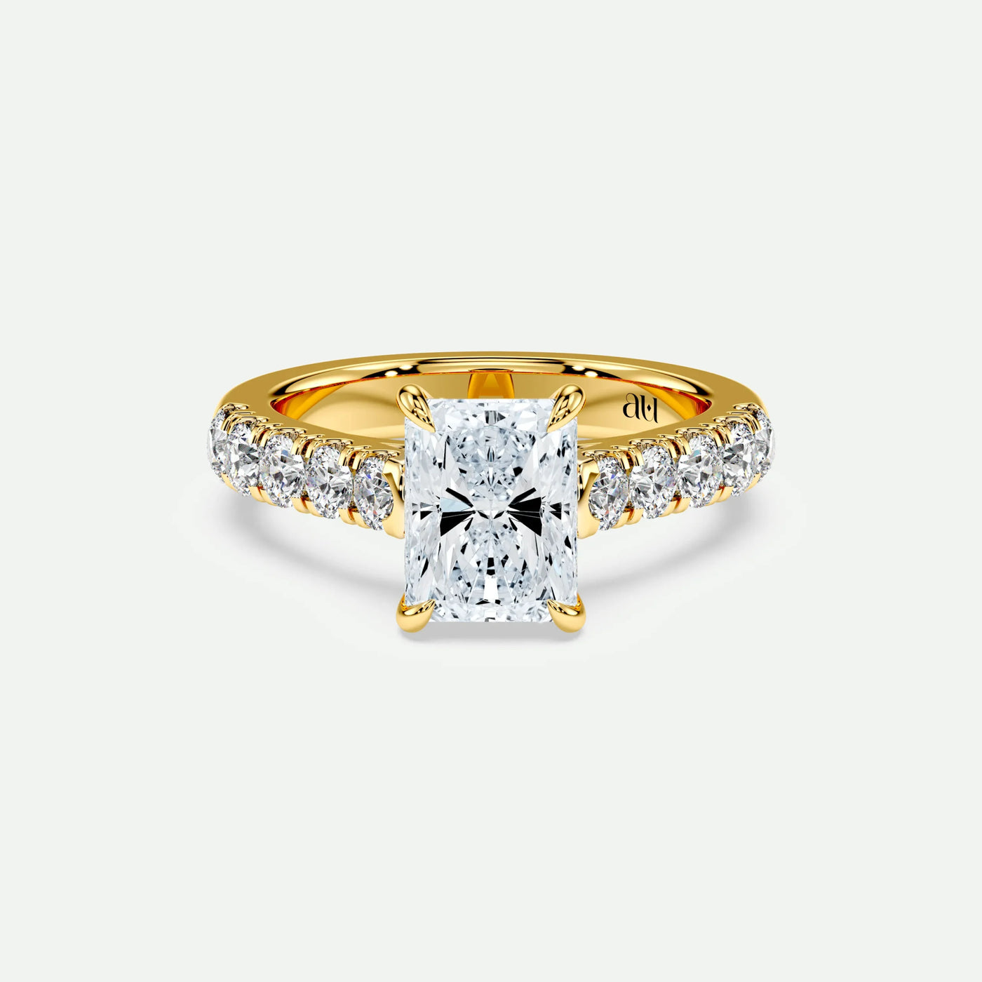 Radiant - Silver (Yellow Gold)