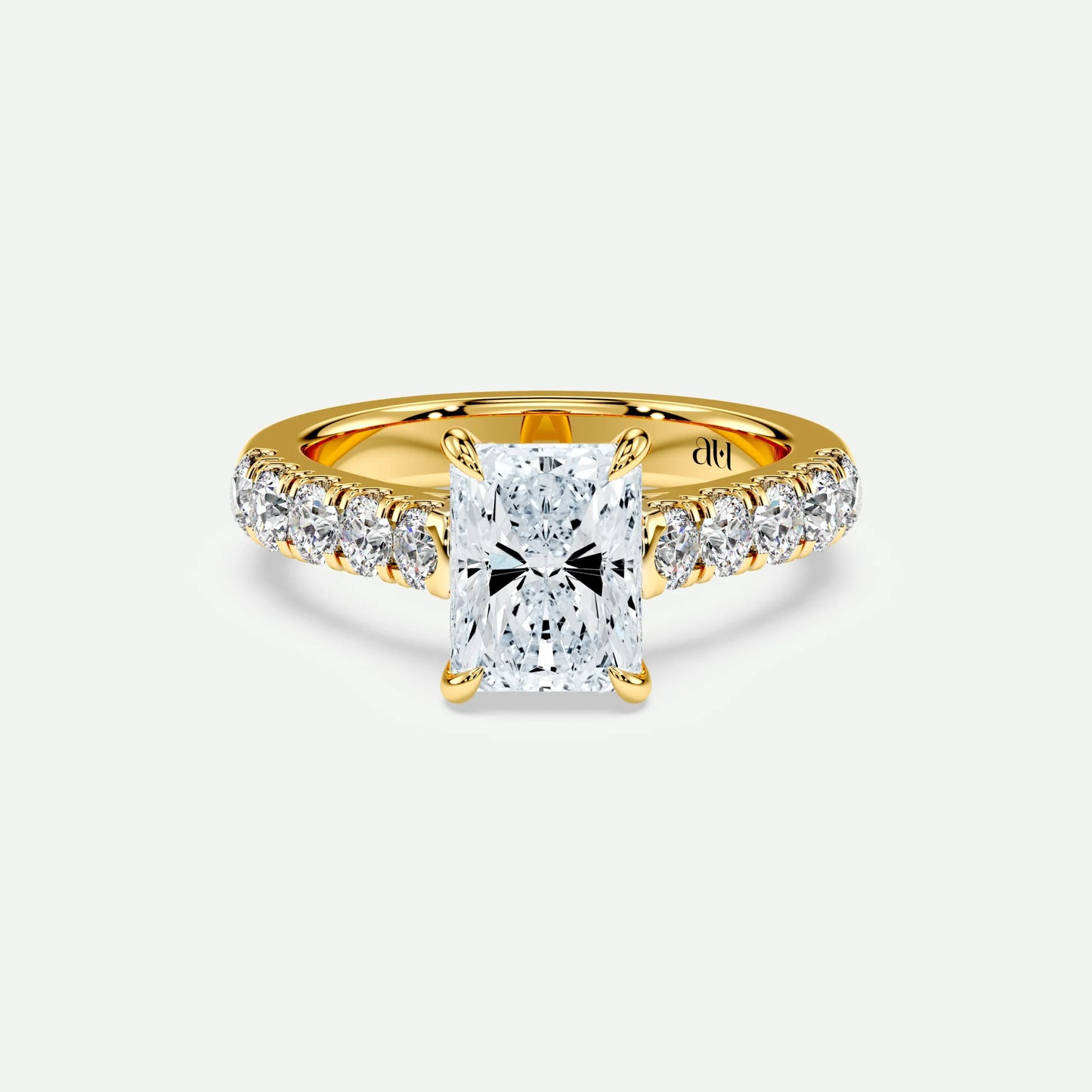 Radiant - Silver (Yellow Gold)