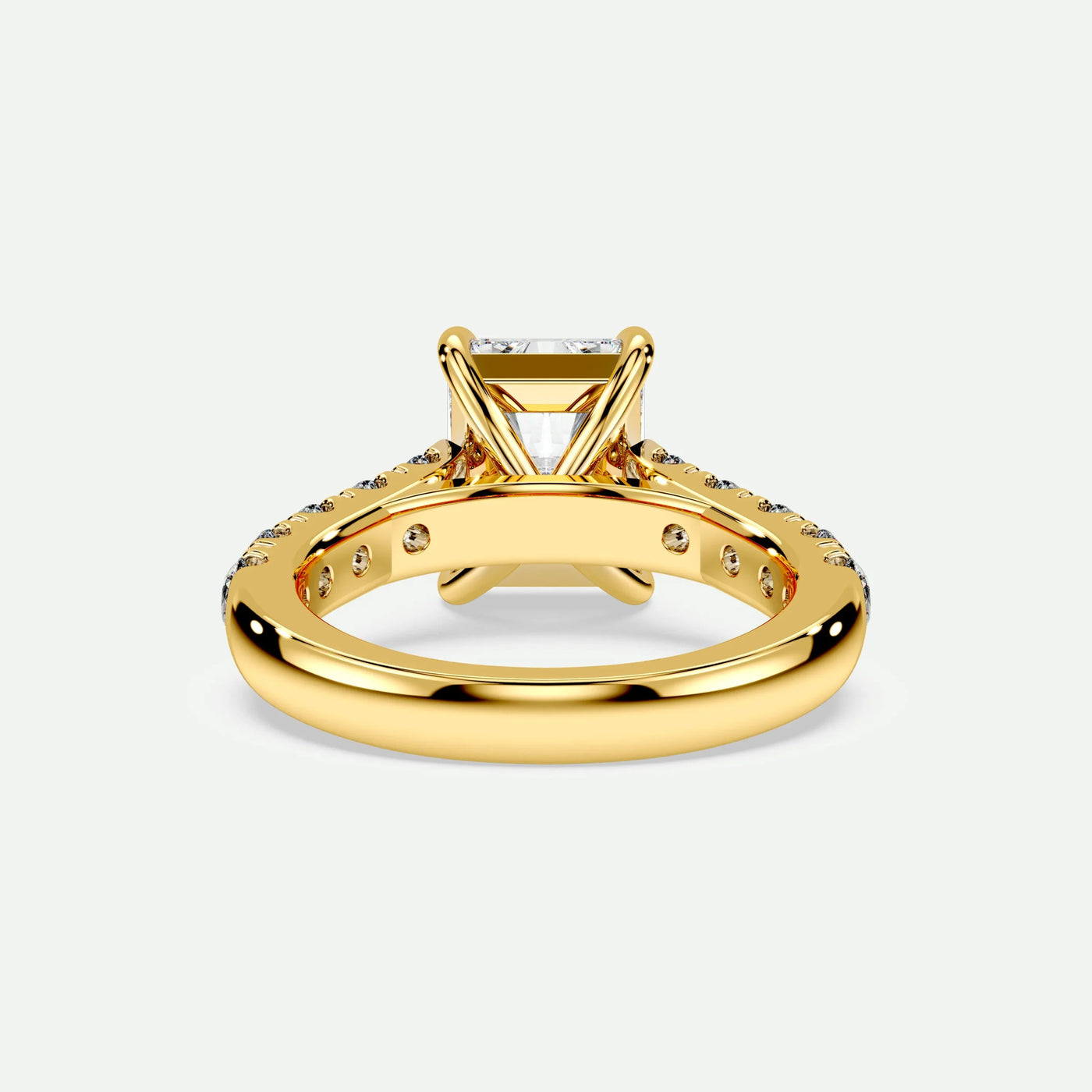 Radiant - Silver (Yellow Gold)