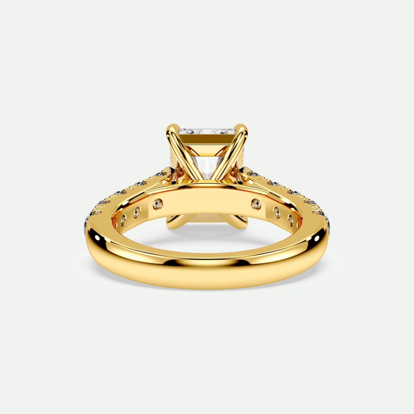 Radiant - Silver (Yellow Gold)