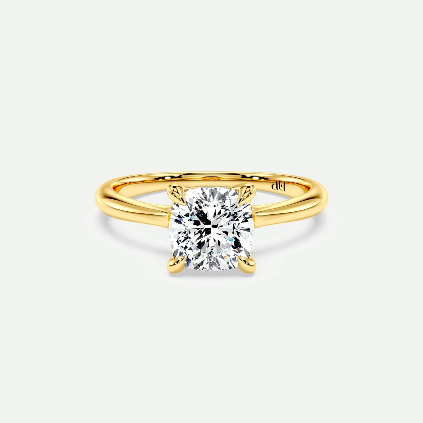 Cushion - Silver (Yellow Gold)