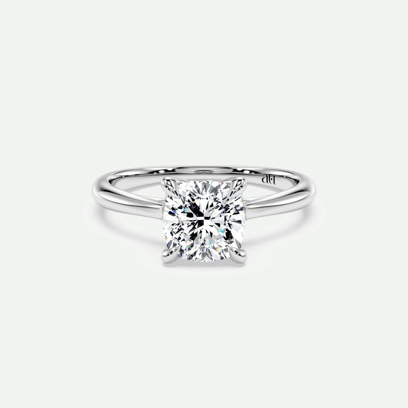 Cushion - Silver (White Gold)