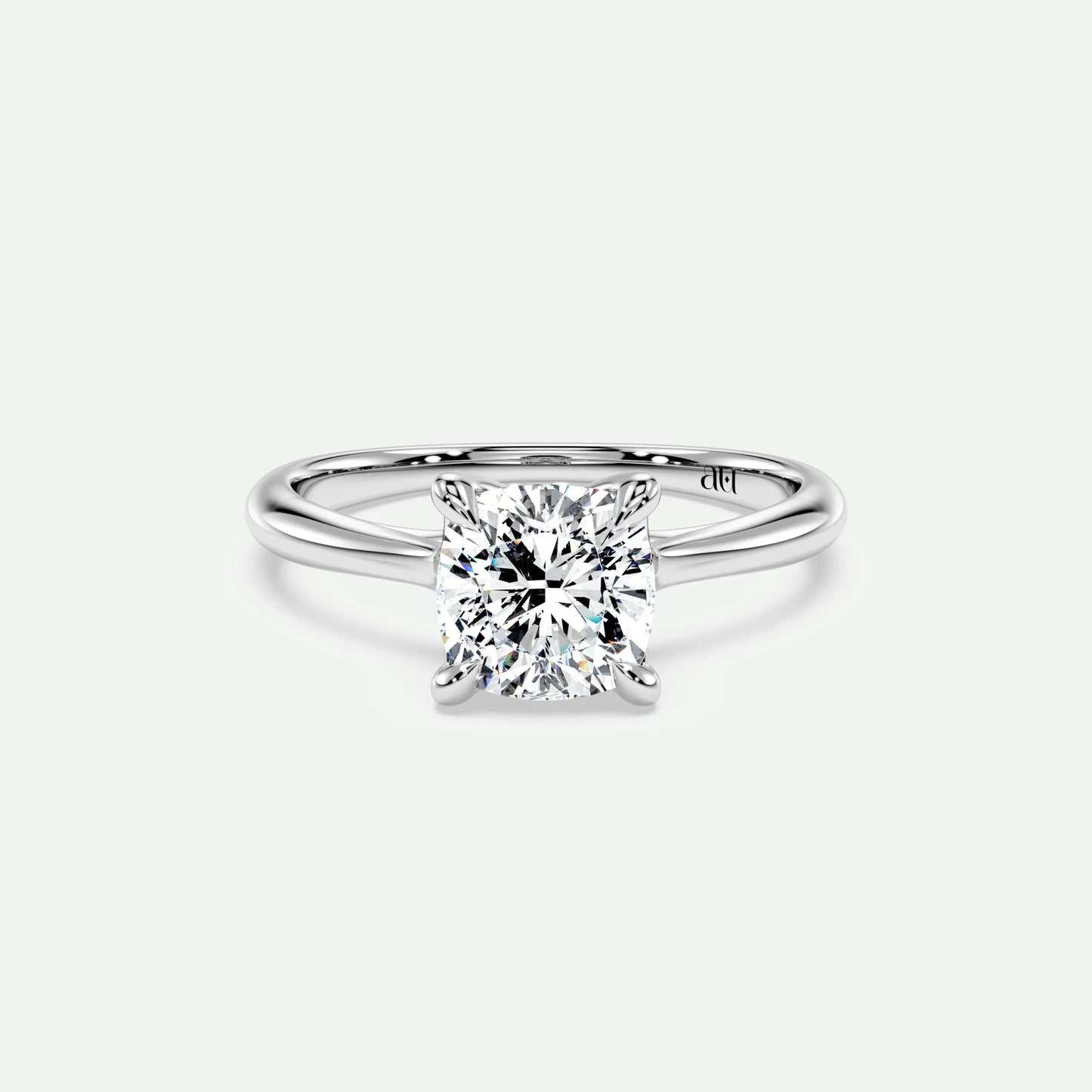 Cushion - Silver (White Gold)