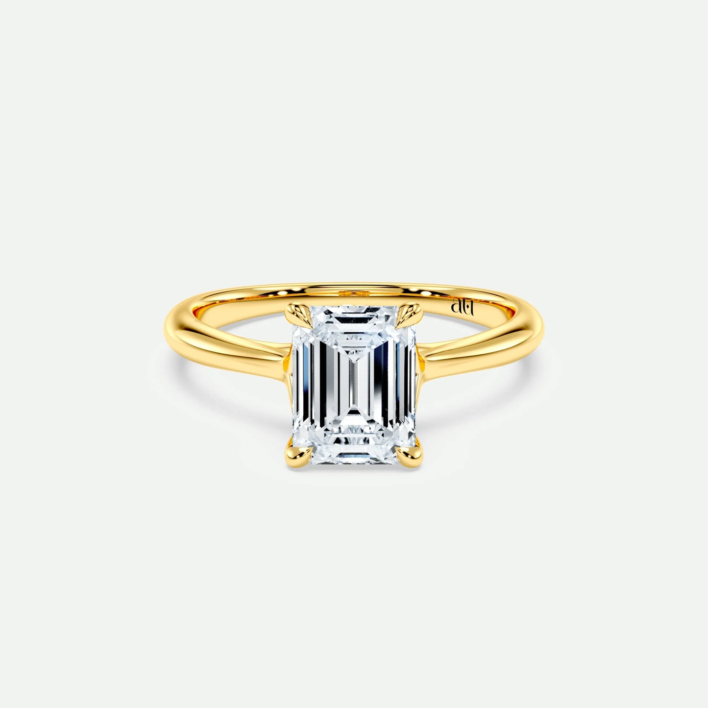 Emerald - Silver (Yellow Gold)