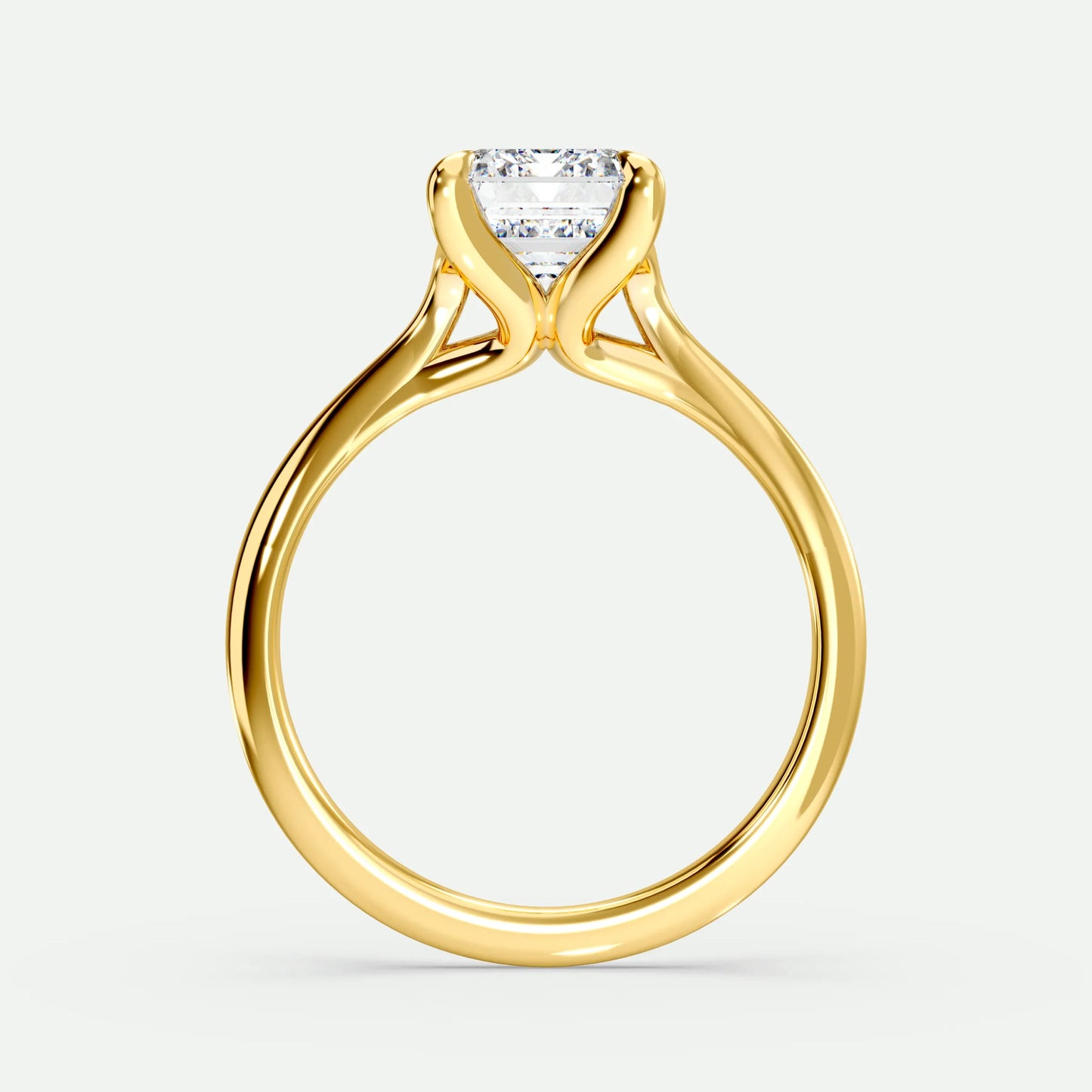 Emerald - Silver (Yellow Gold)
