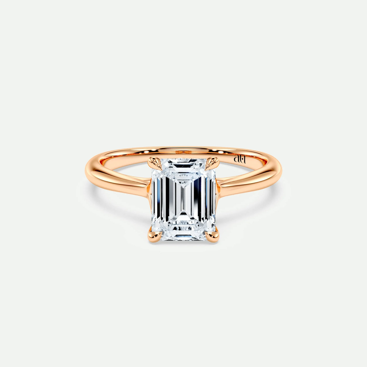 Emerald - Silver (Rose Gold)