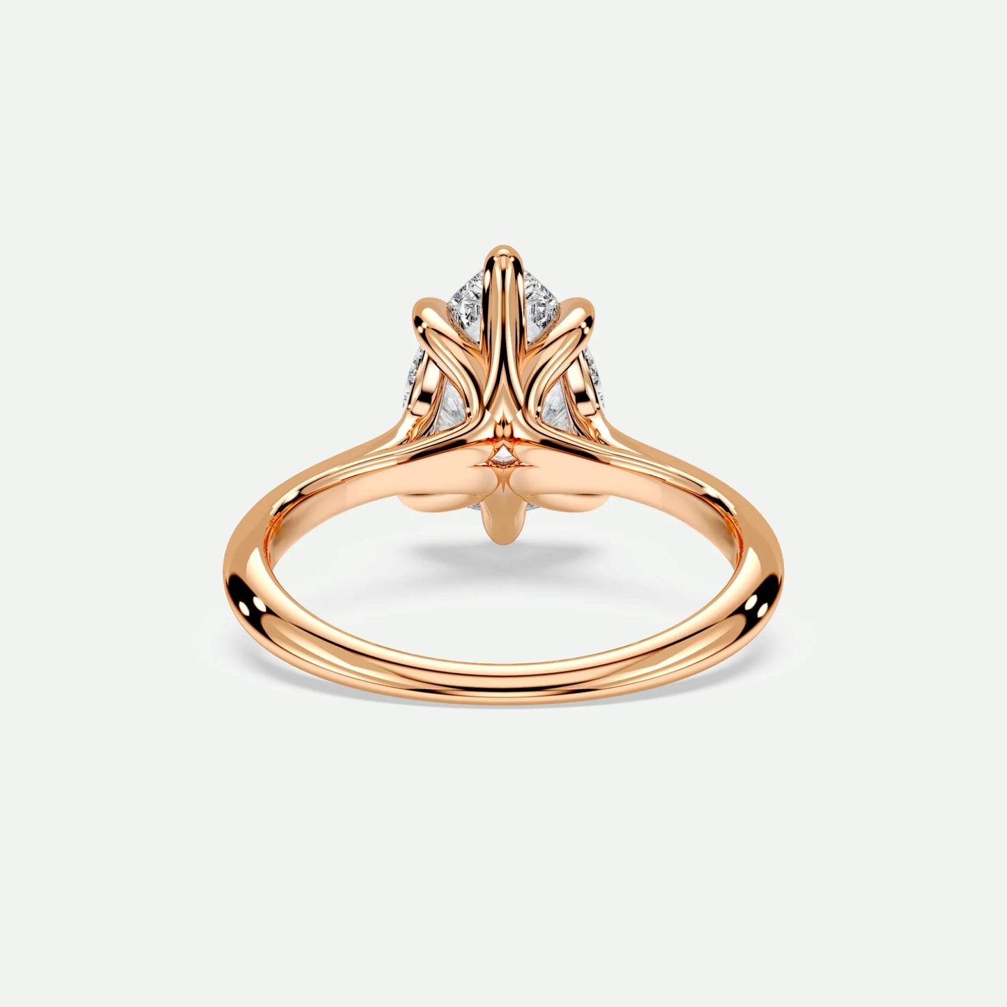 Pear - Silver (Rose Gold)