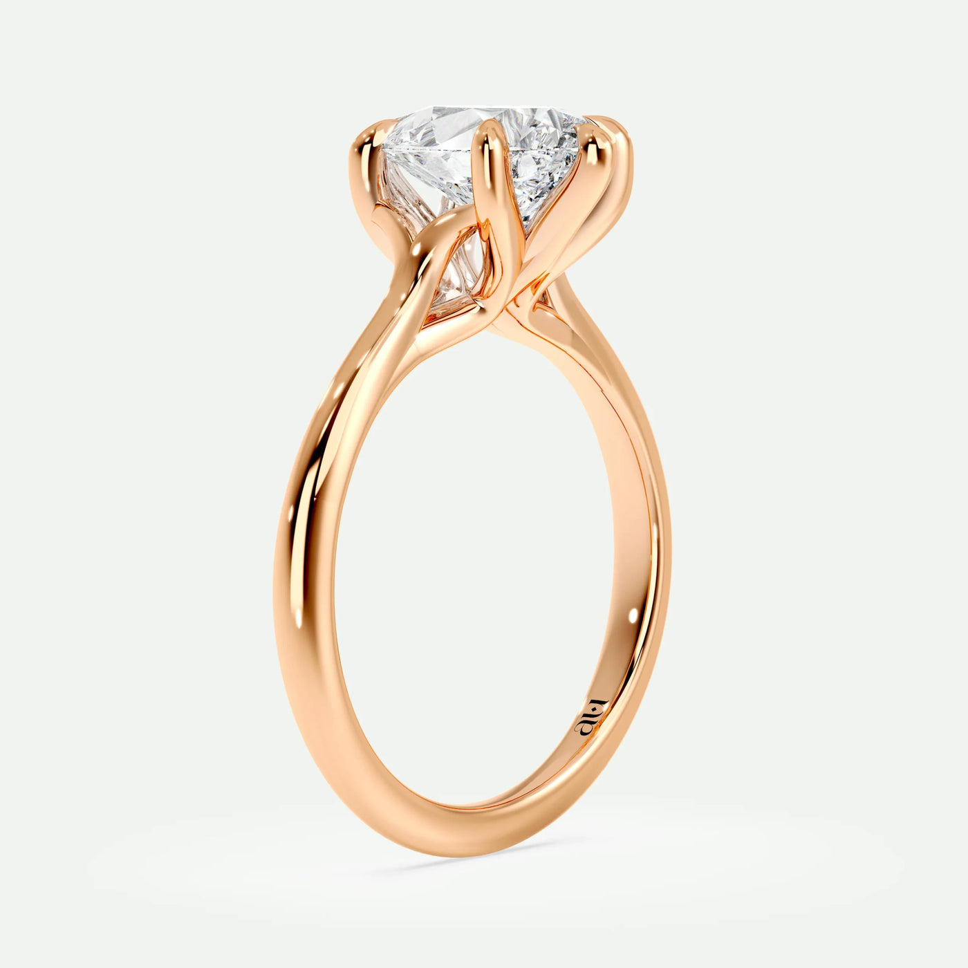 Pear - Silver (Rose Gold)