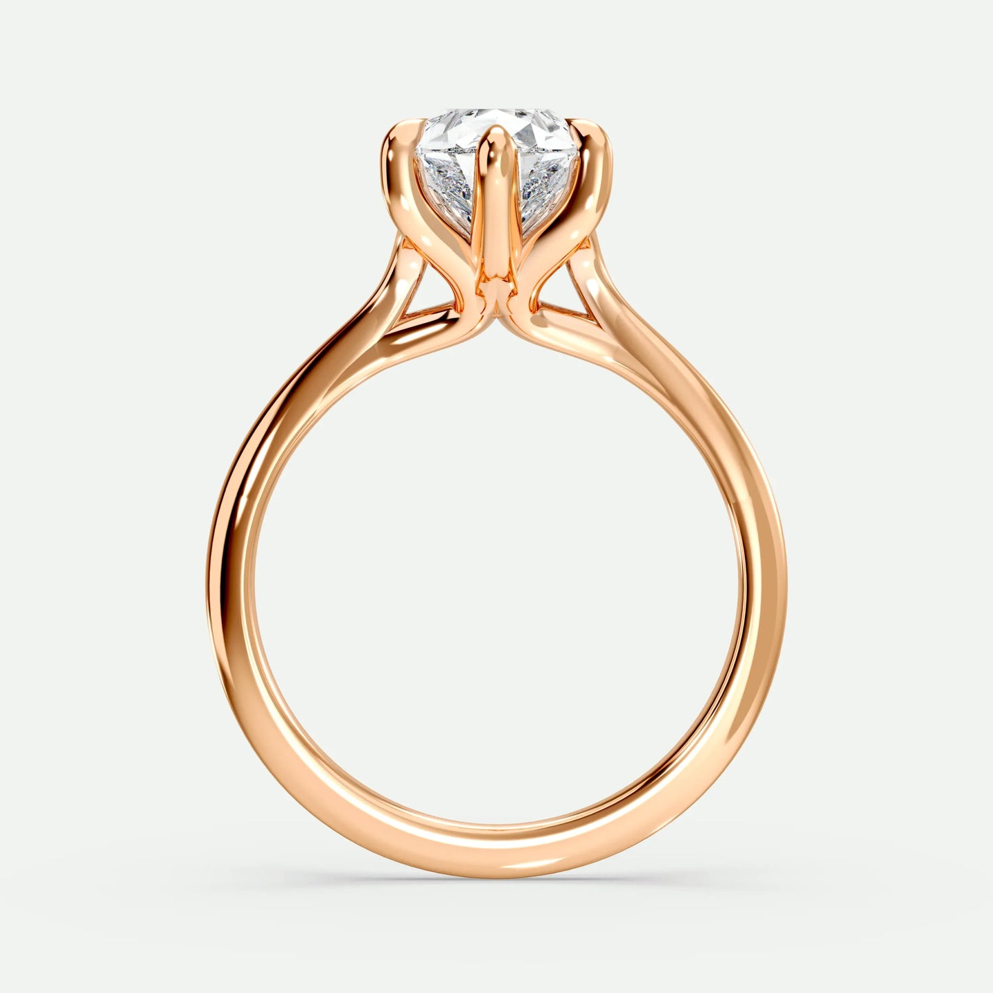 Pear - Silver (Rose Gold)