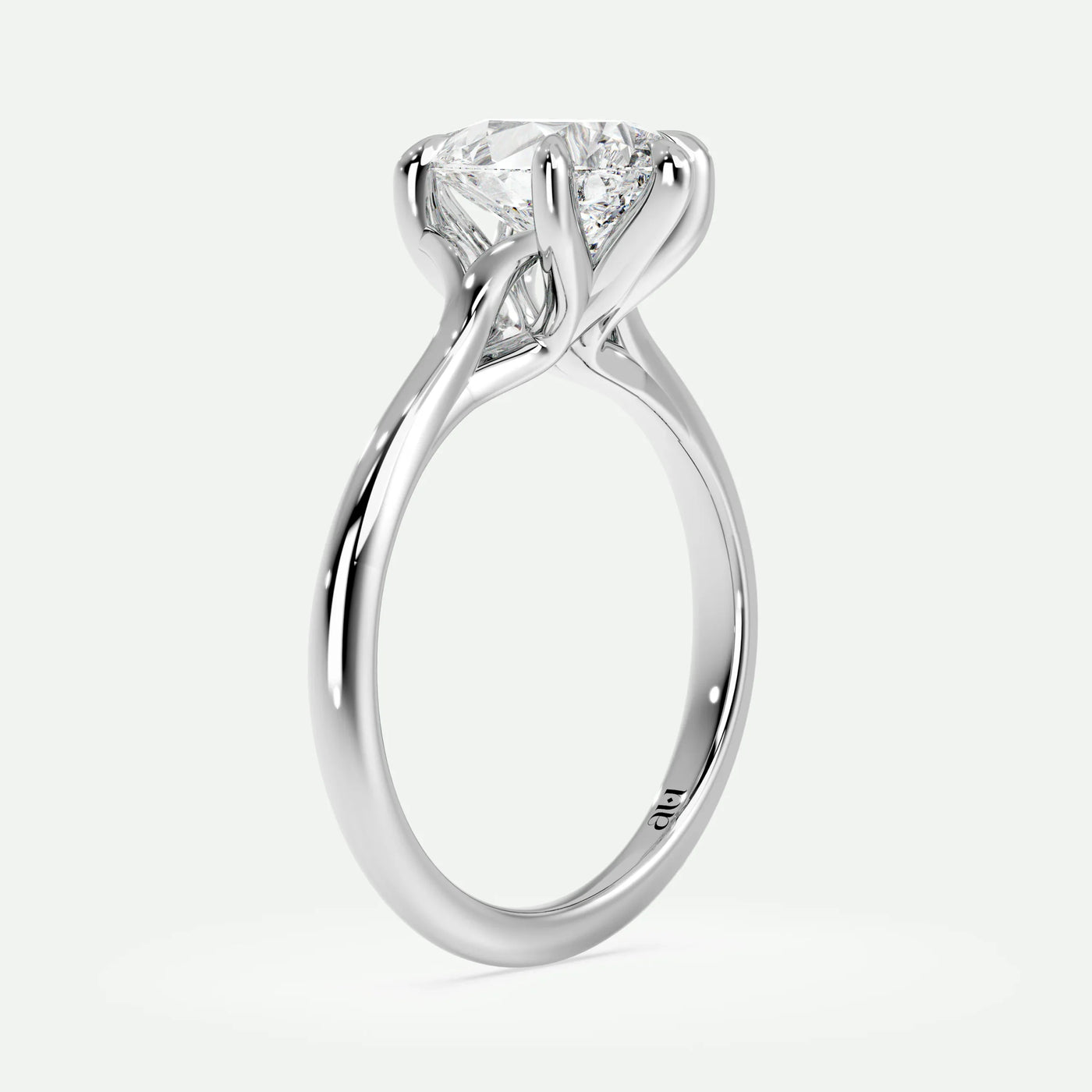 Pear - Silver (White Gold)