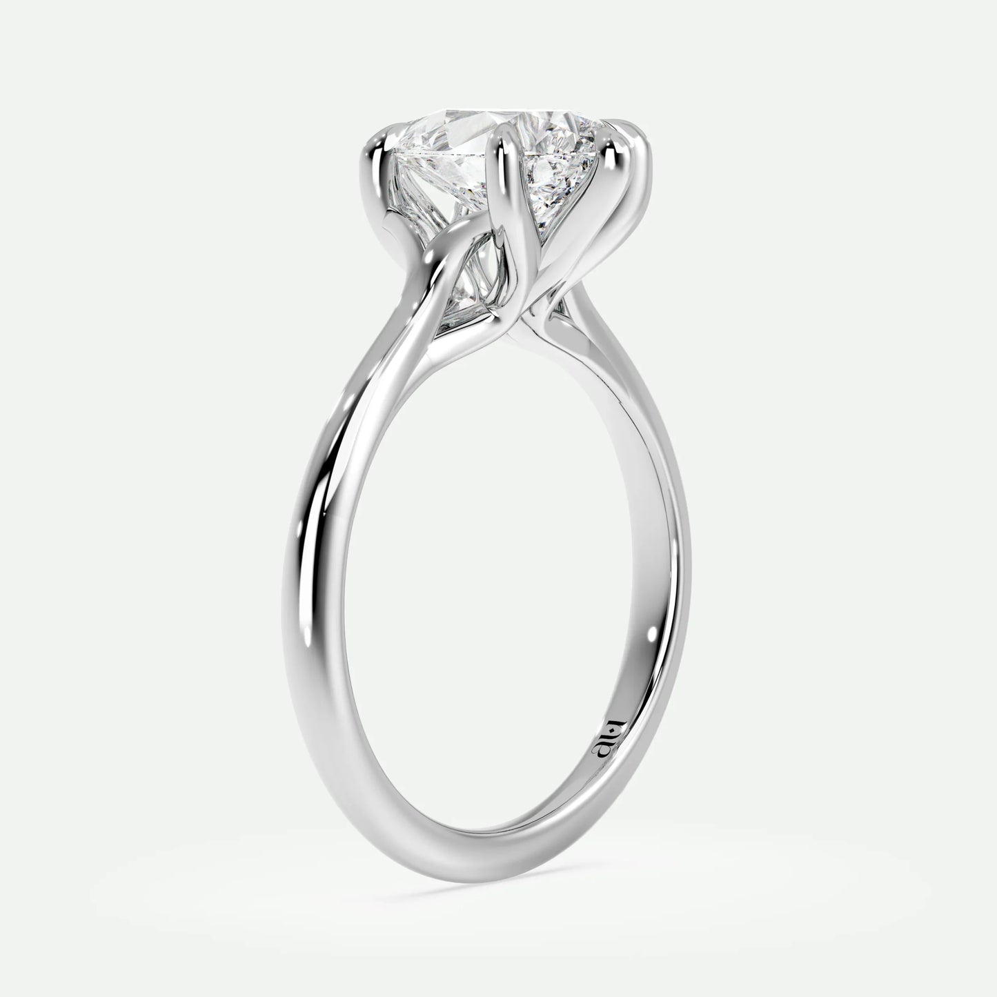 Pear - Silver (White Gold)
