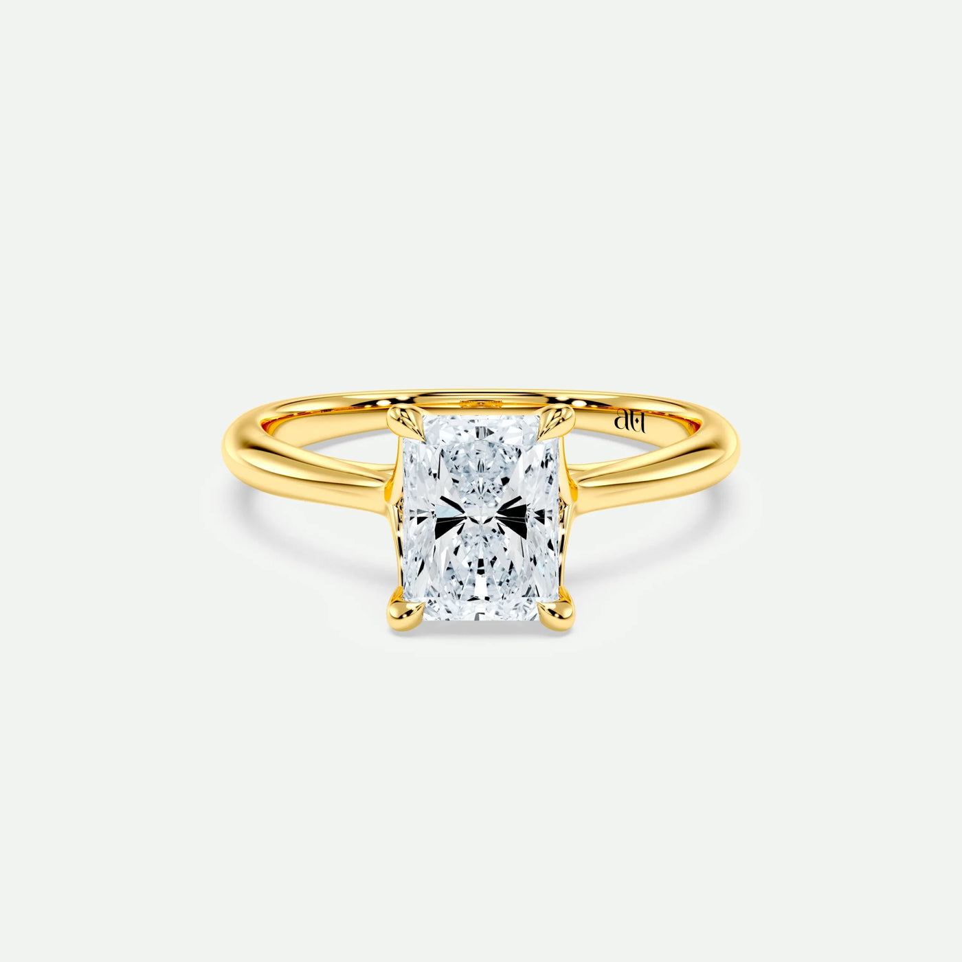 Radiant - Silver (Yellow Gold)