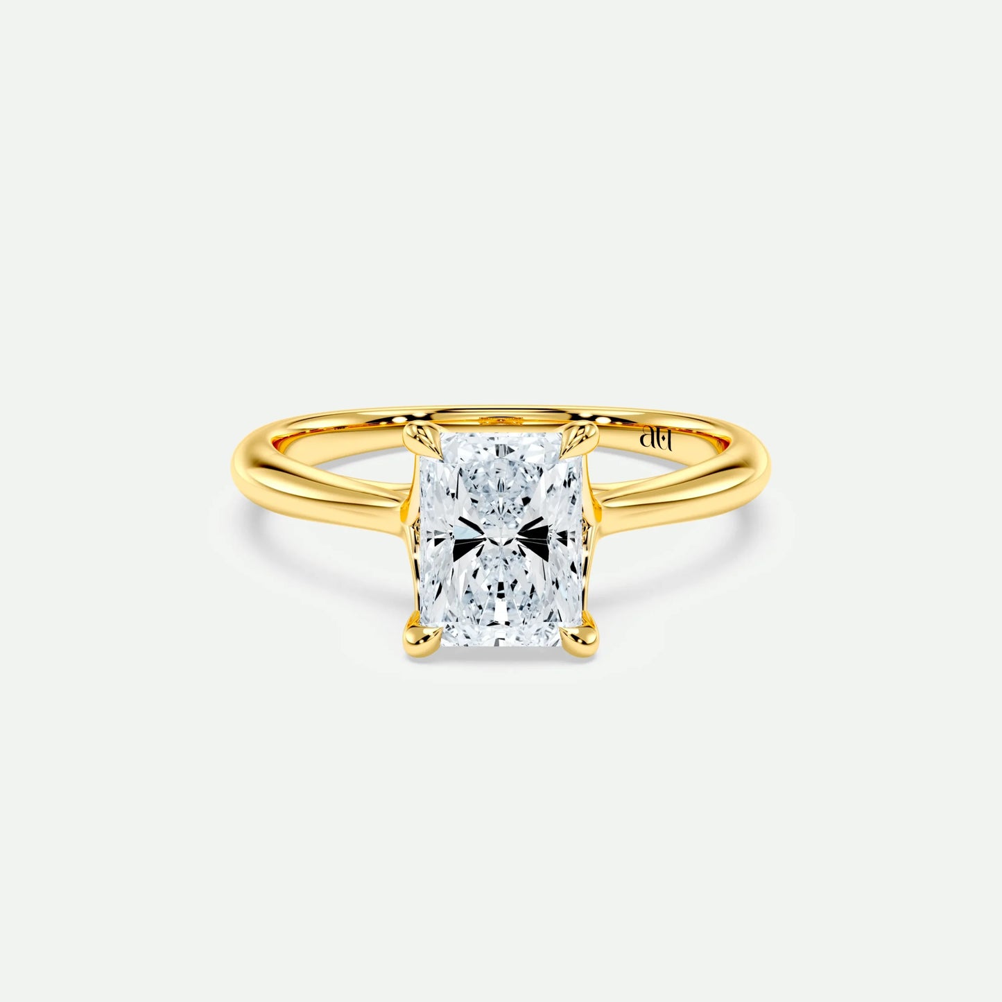 Radiant - Silver (Yellow Gold)