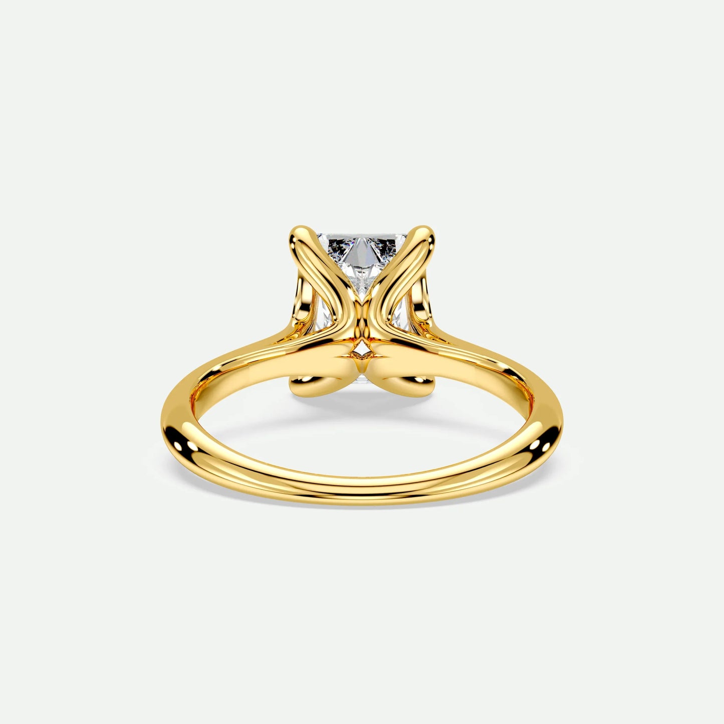 Radiant - Silver (Yellow Gold)