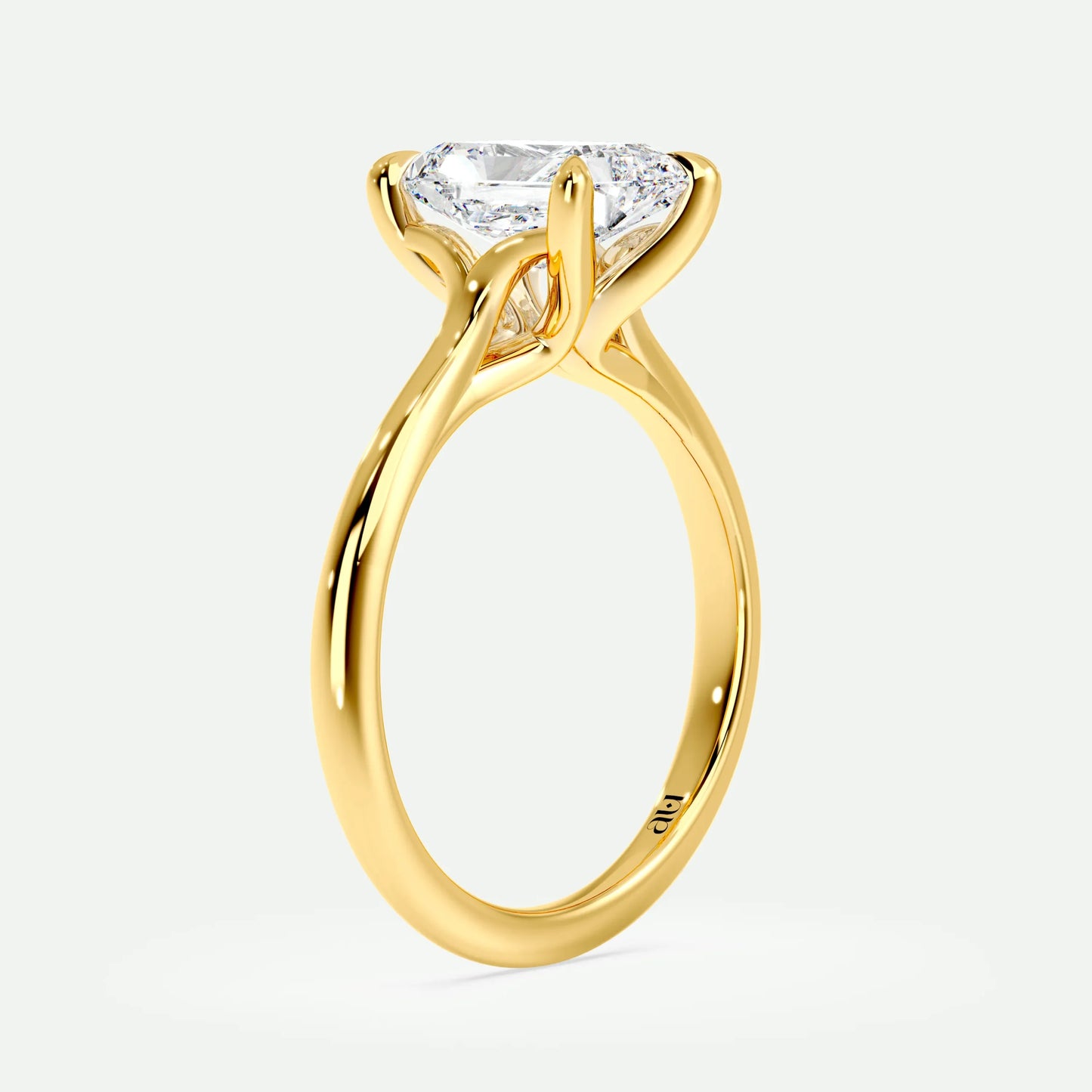 Radiant - Silver (Yellow Gold)