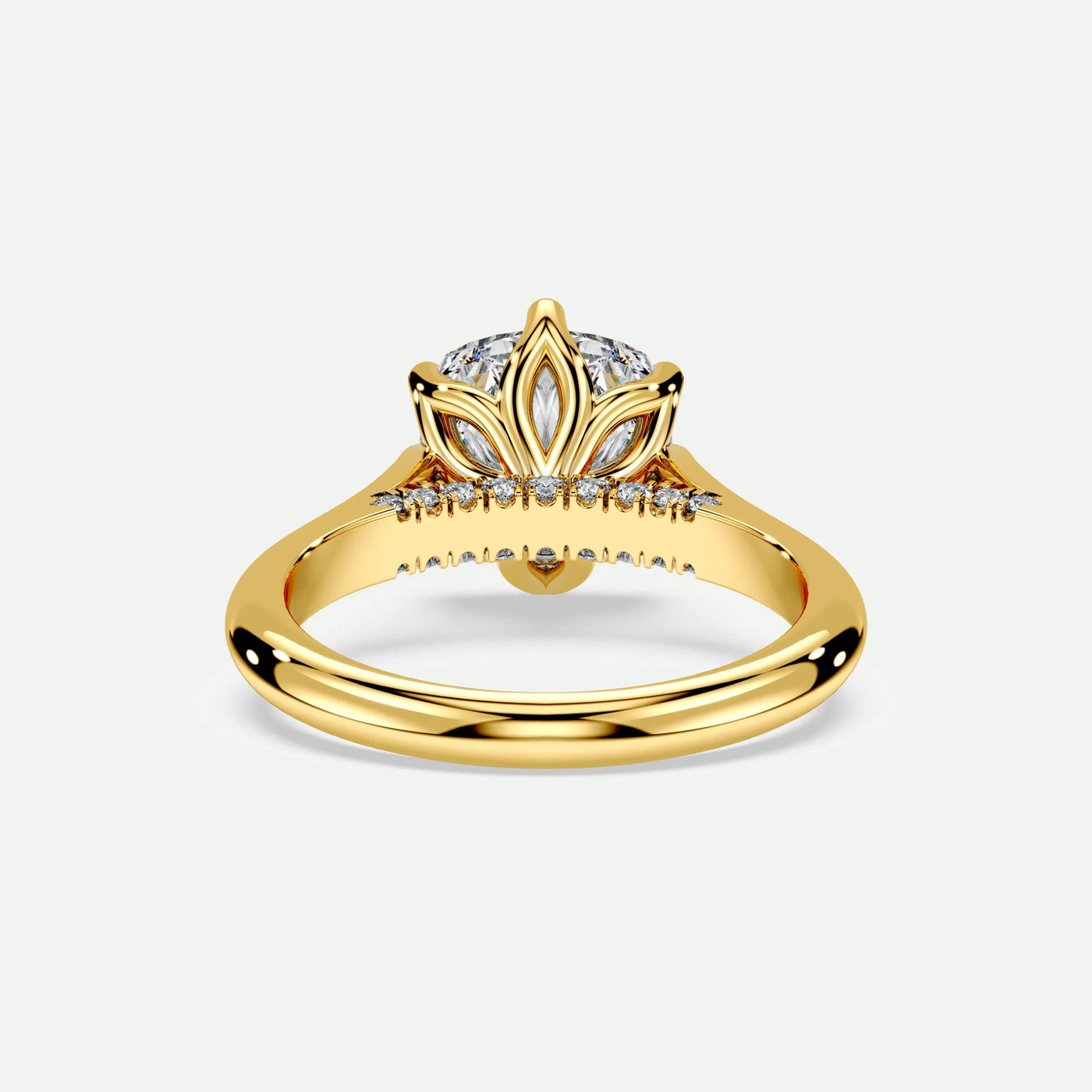 Cushion - Silver (Yellow Gold)