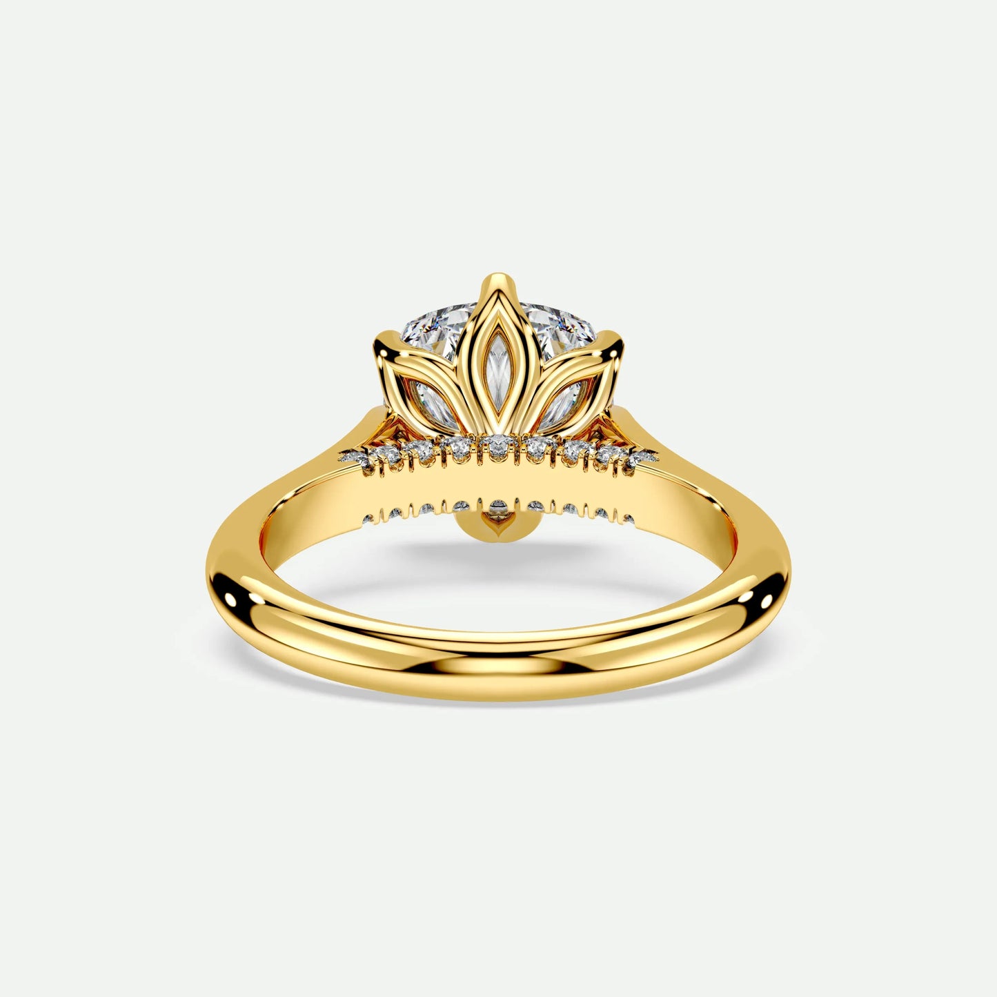 Cushion - Silver (Yellow Gold)
