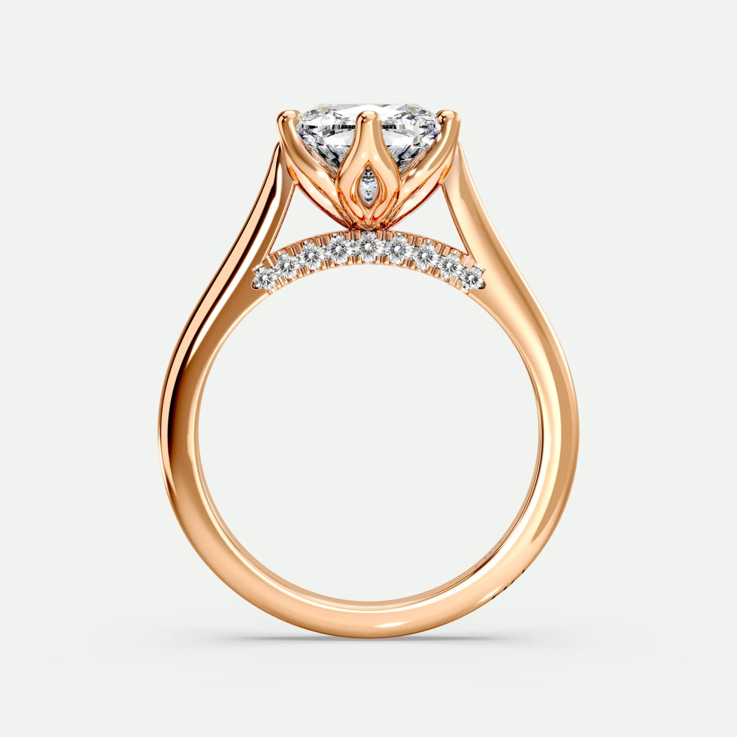 Cushion - Silver (Rose Gold)