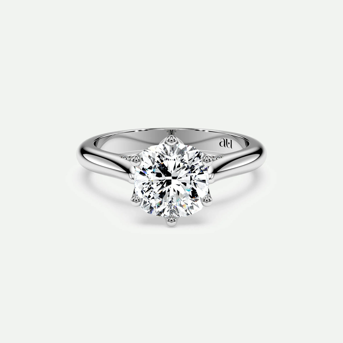 Cushion - Silver (White Gold)