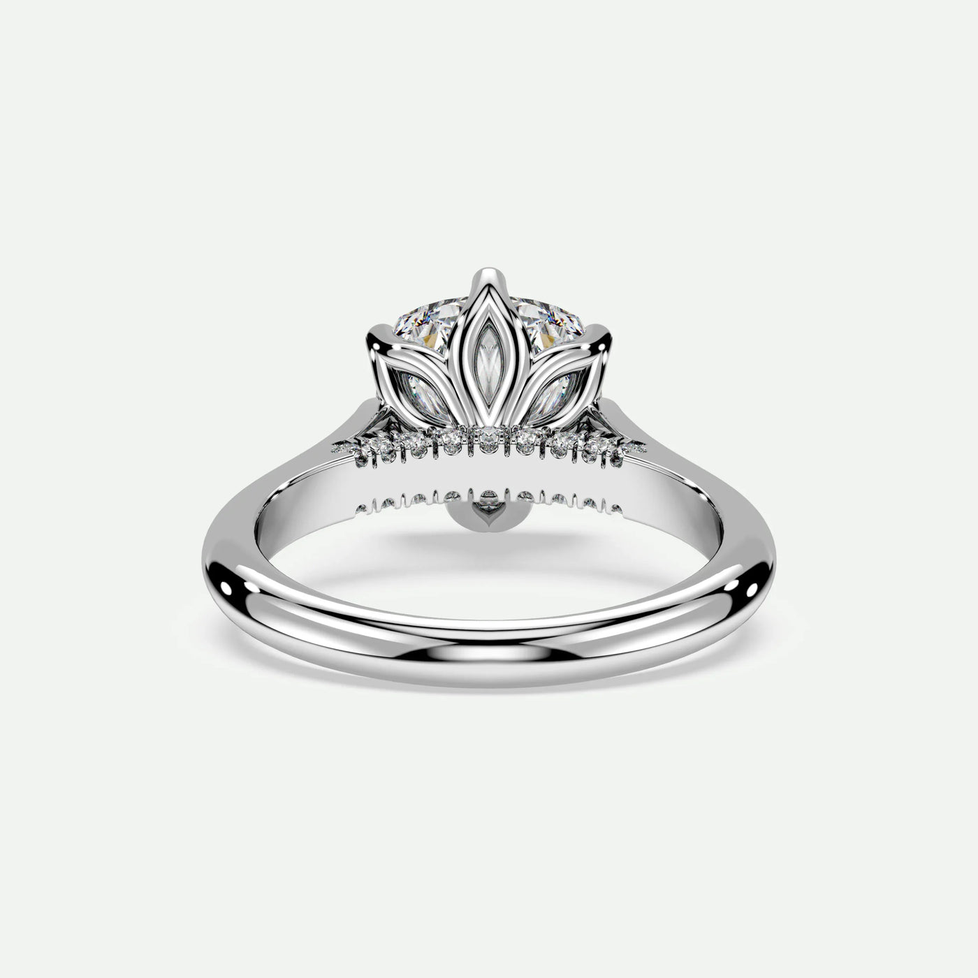Cushion - Silver (White Gold)