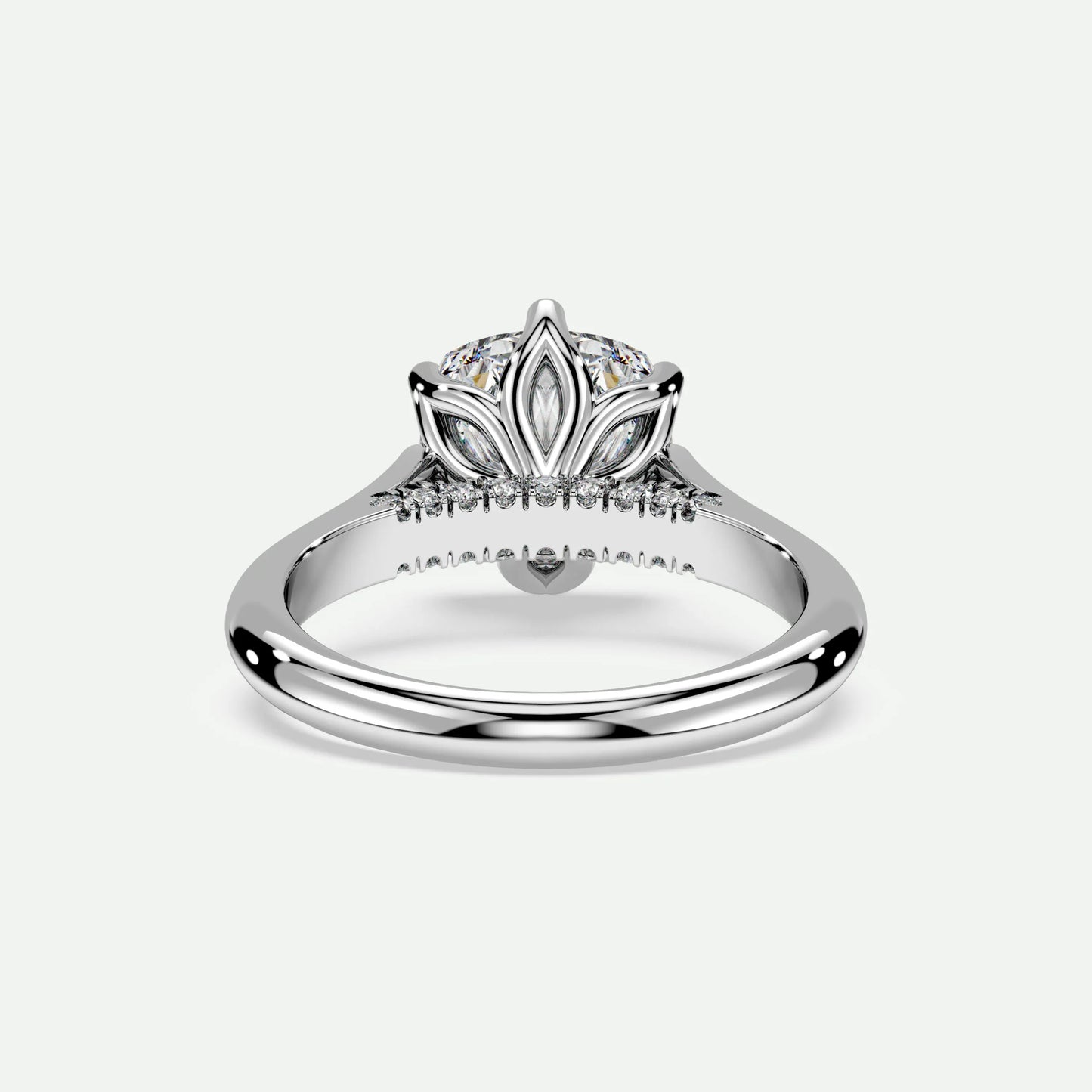 Cushion - Silver (White Gold)