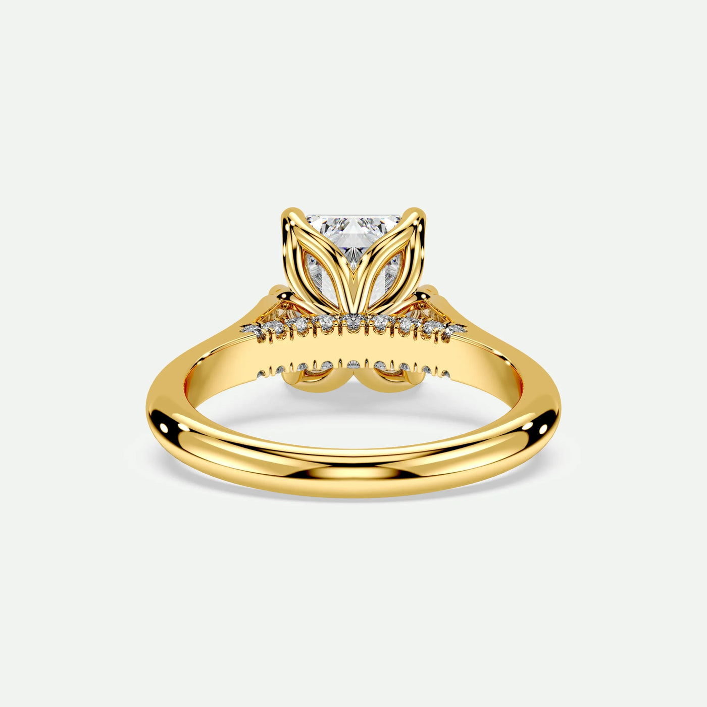 Emerald - Silver (Yellow Gold)