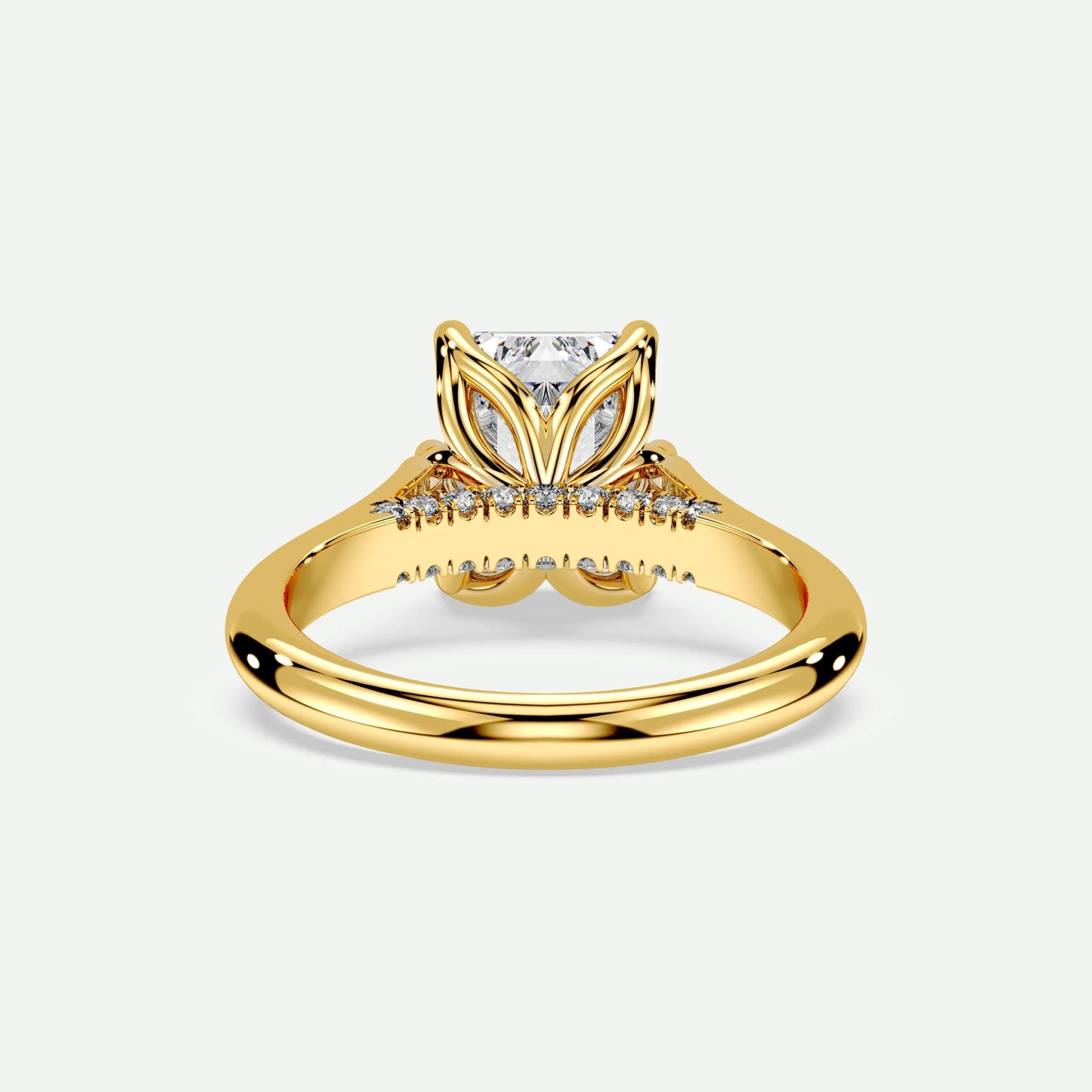 Emerald - Silver (Yellow Gold)