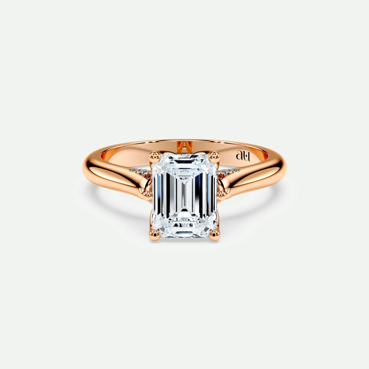 Emerald - Silver (Rose Gold)