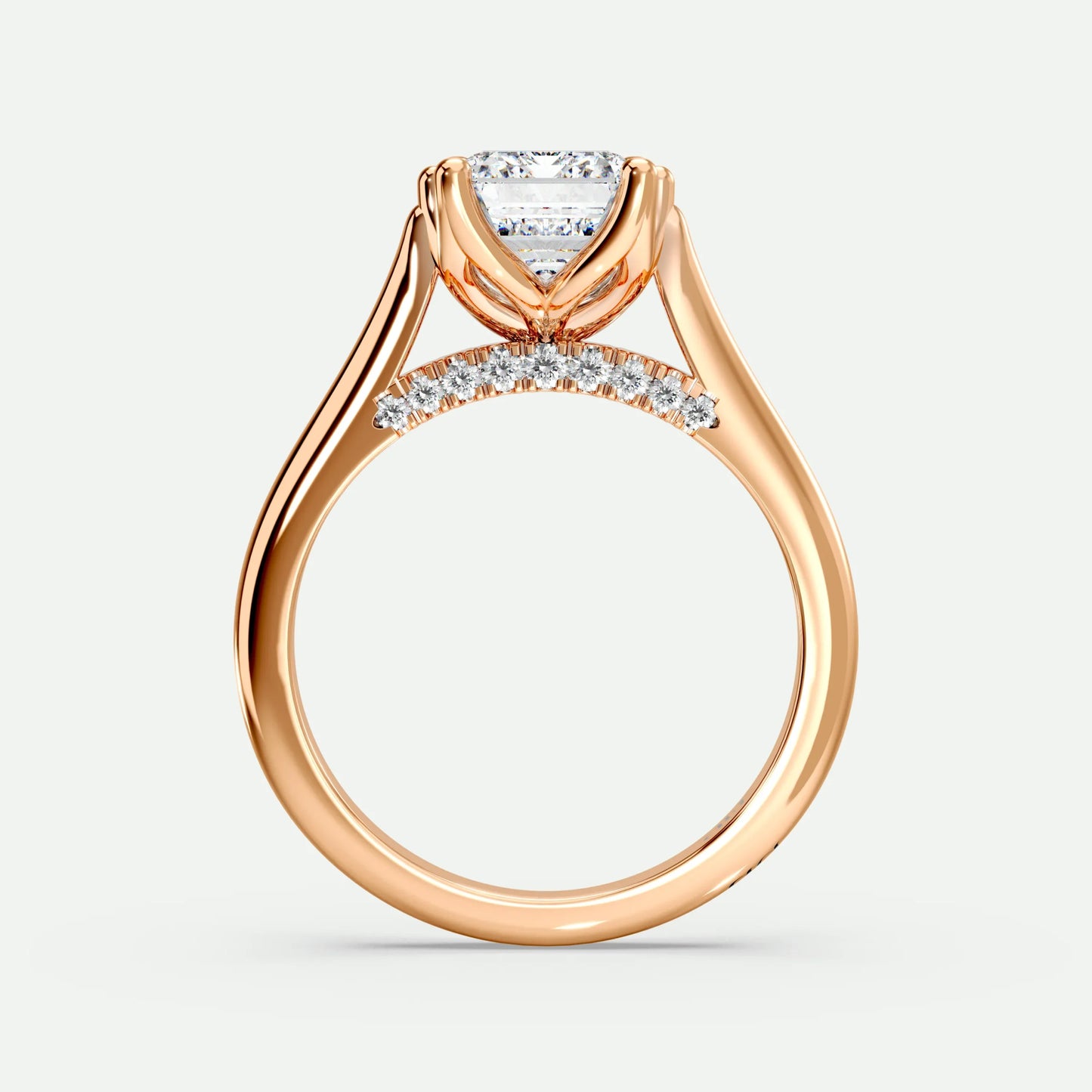 Emerald - Silver (Rose Gold)