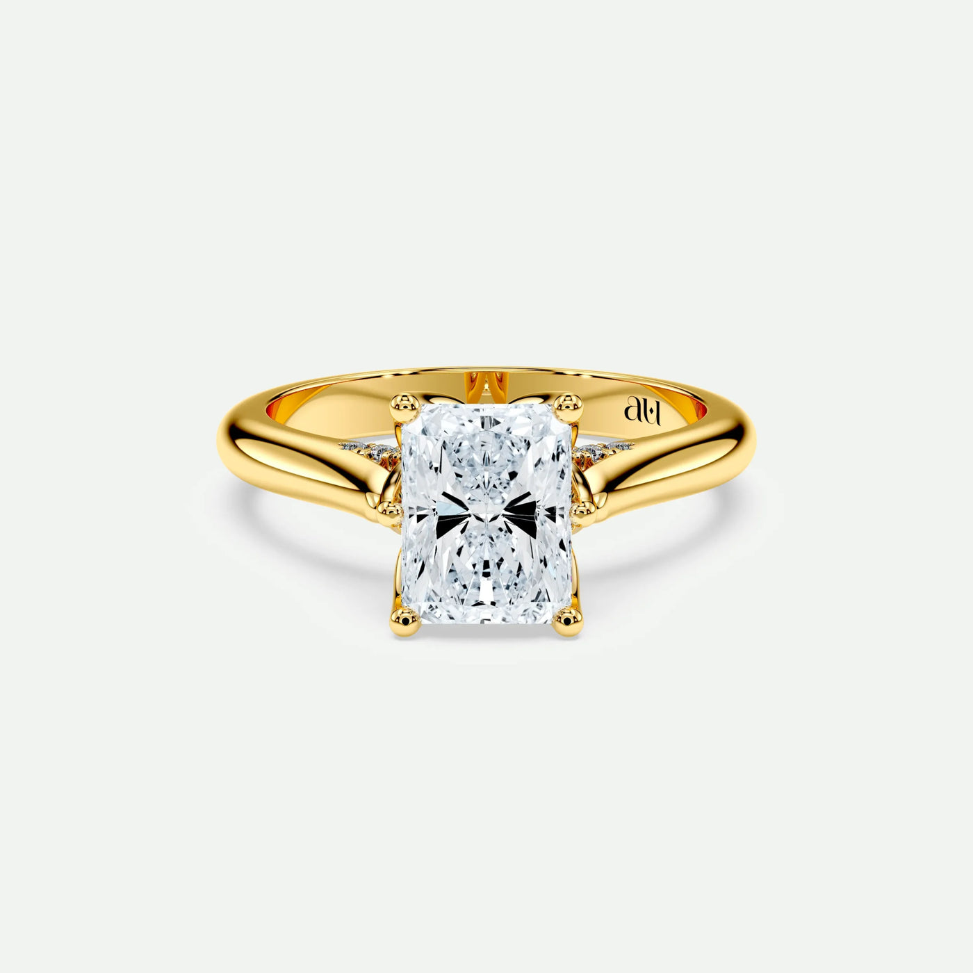 Radiant - Silver (Yellow Gold)