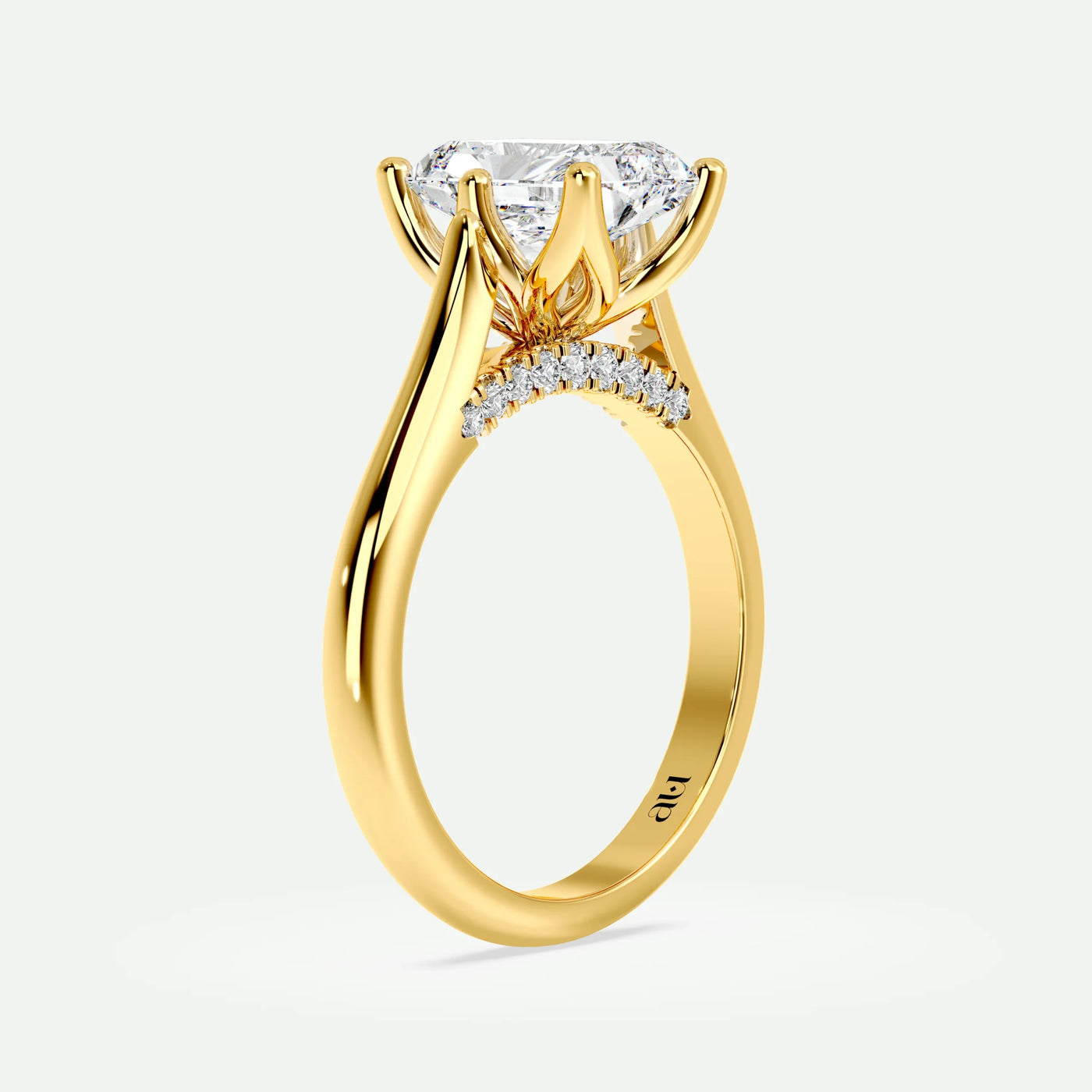 Radiant - Silver (Yellow Gold)